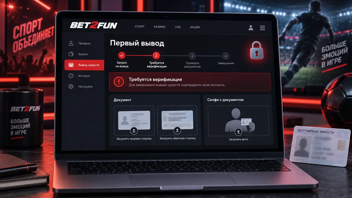 Запрос документов KYC при первом выводе средств