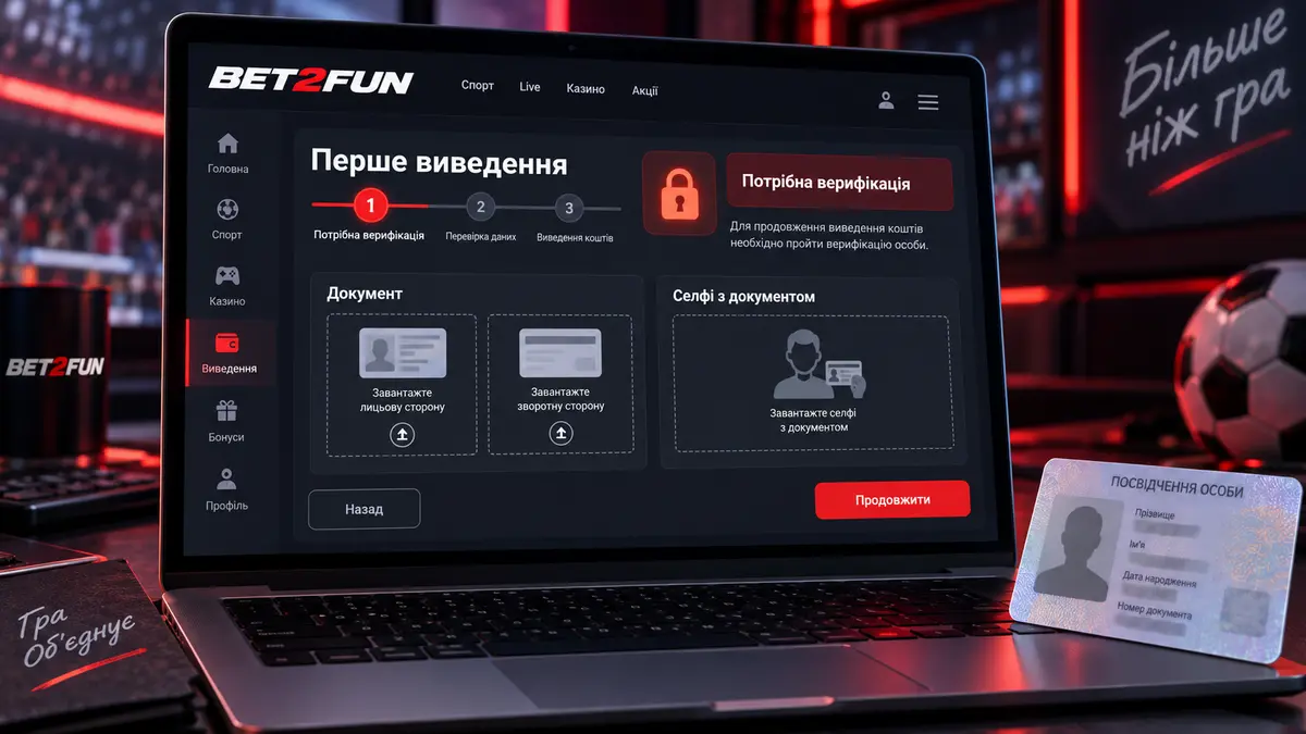 Запит документів KYC при першому виведенні коштів