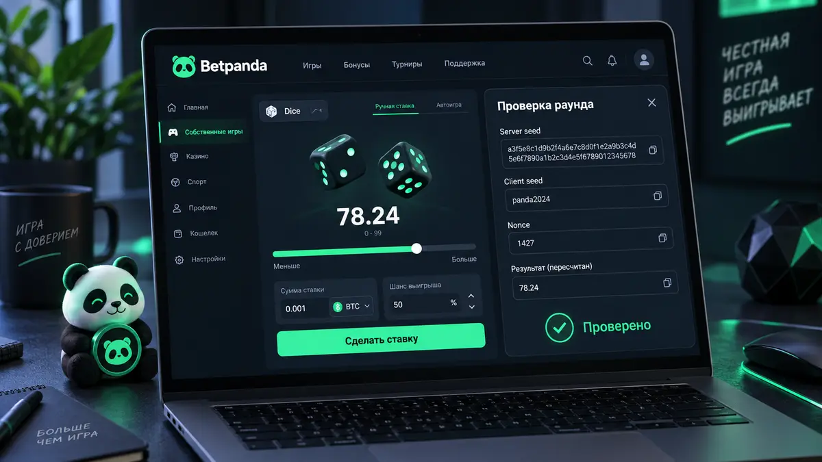 Верификация раунда в разделе собственных игр