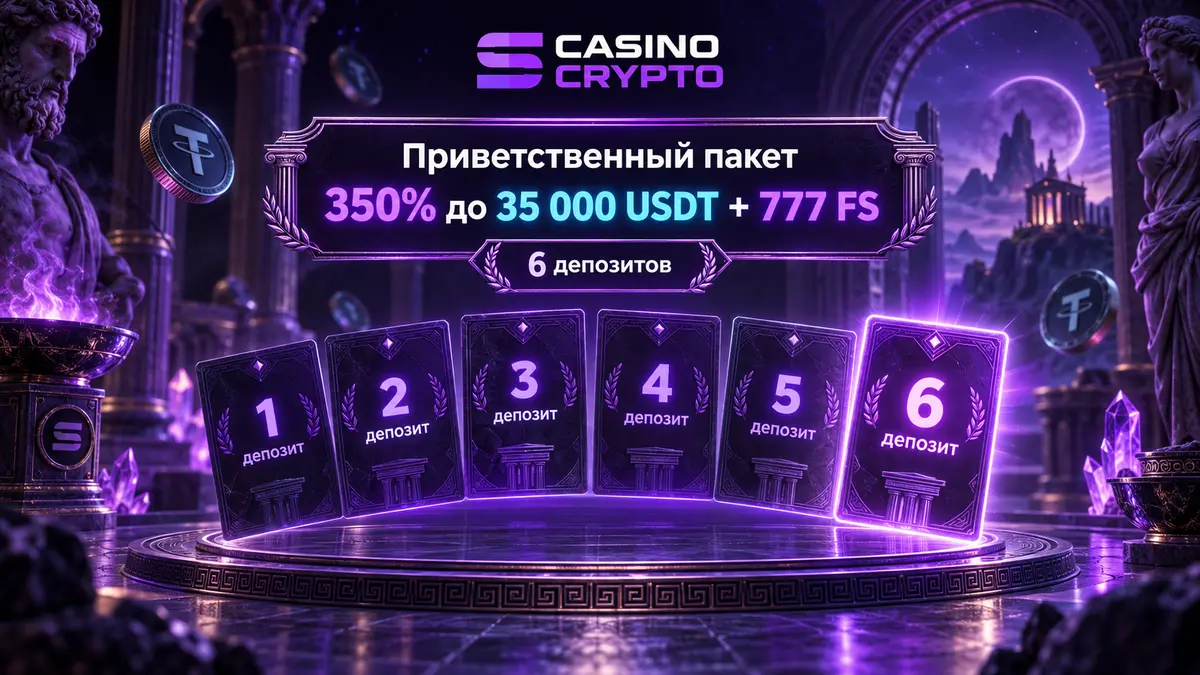 Условия приветственного пакета на шесть депозитов