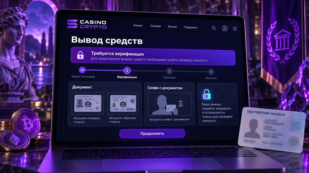 Запрос документов KYC перед выводом средств