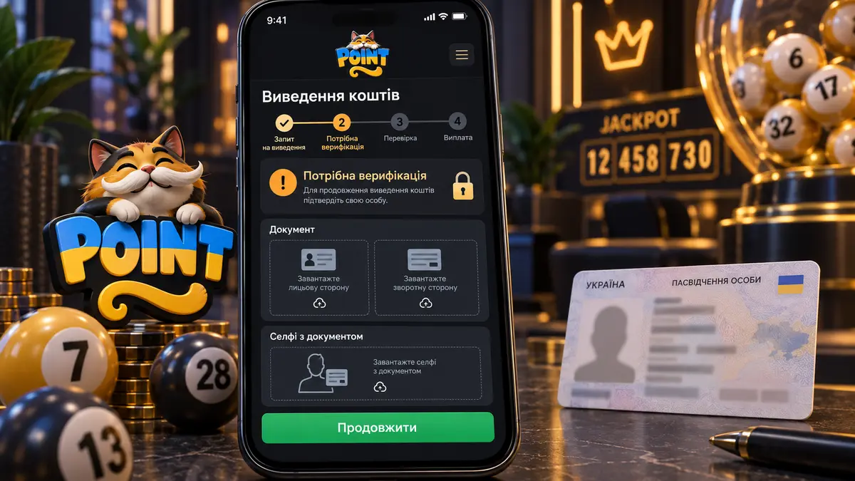 Форма верифікації з документом і селфі