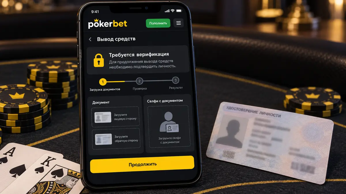 Запрос документов KYC перед выводом средств