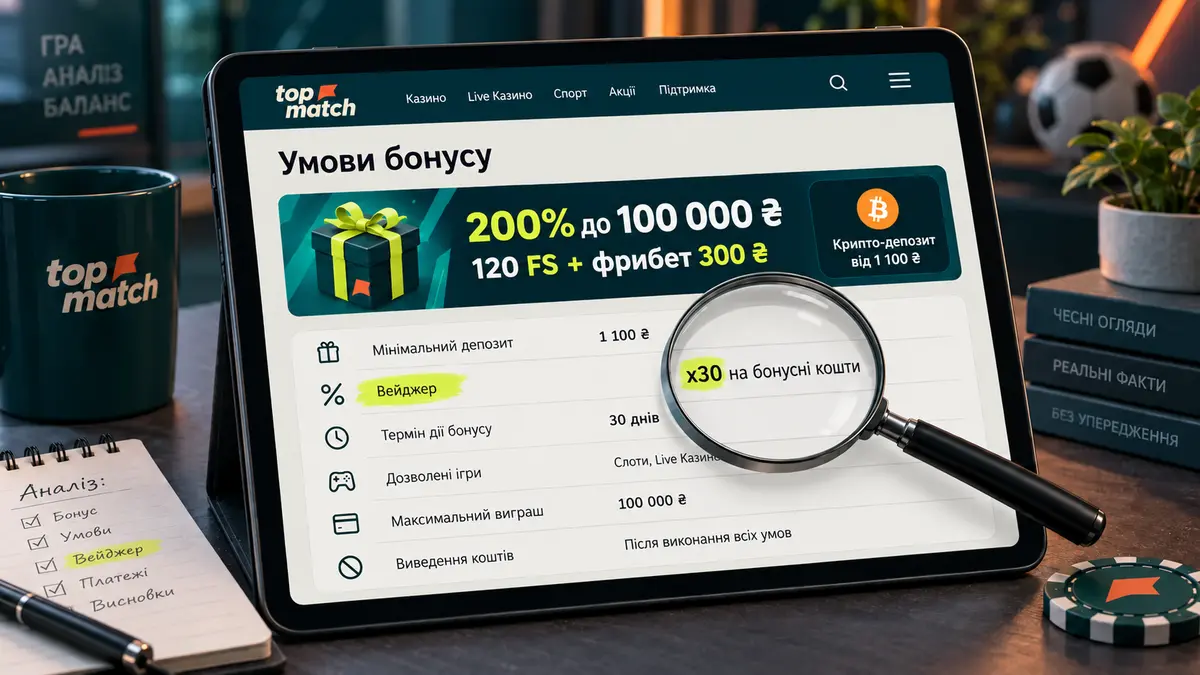 Умови вітального бонусу з вейджером у правилах